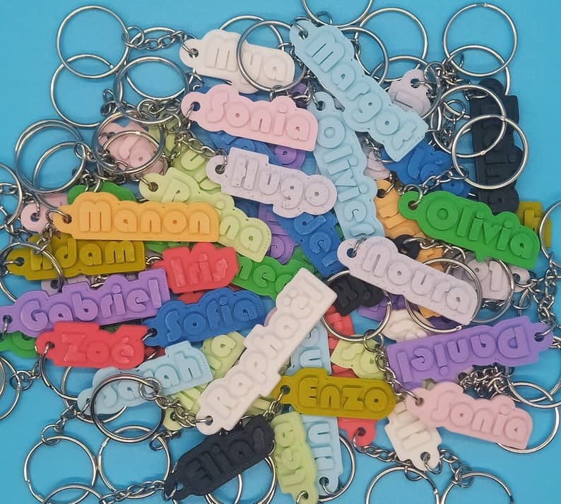 Porte-clés Personnalisé - Vue principale