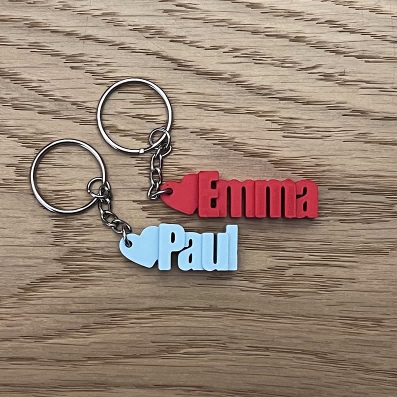 Porte-clés Couple - Vue principale