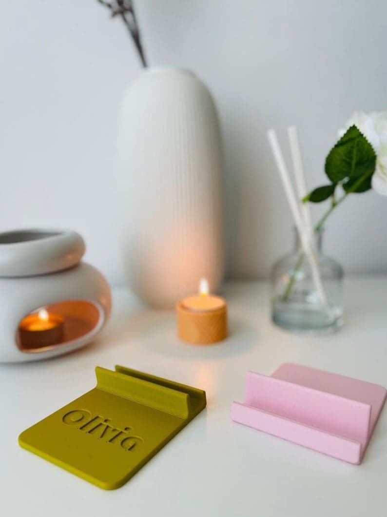 Support Téléphone Personnalisé - Vue principale