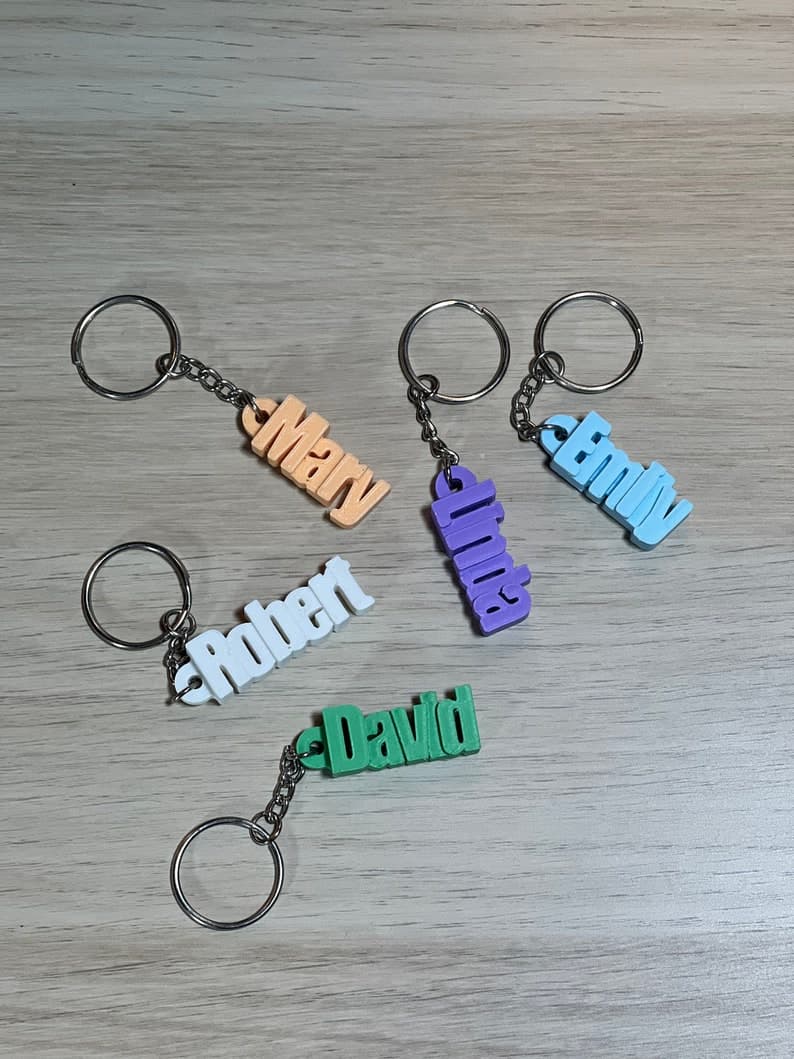 Porte-clés Prénom - Vue principale