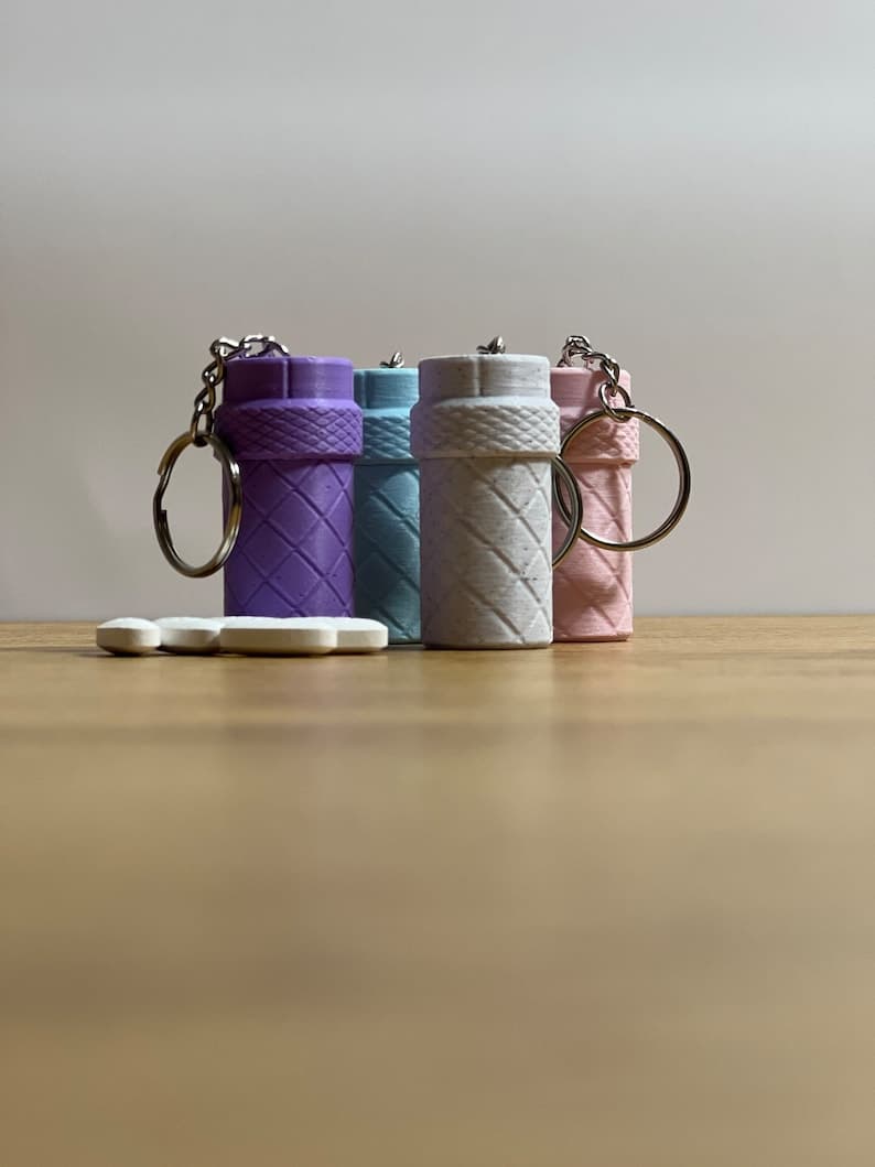 Porte-clés Pilulier - Utilisation